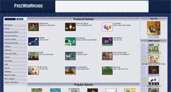 Desktop Screenshot of freewebarcade.com